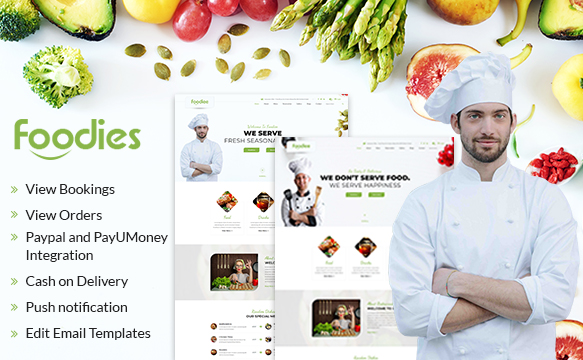 Foodies – Digital WordPress Theme